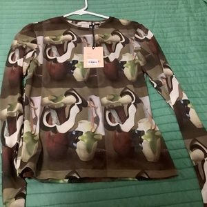 Paloma wool basalto top size medium nwt